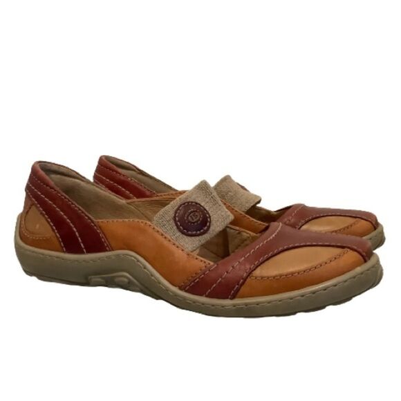 JOSEF SEIBEL LEATHER SLIP ON SHOES SIZE 39 || 8.5 - Picture 1 of 14